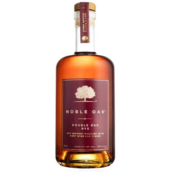Noble Oak Double Oak Rye Whiskey 96 Proof - Available at Wooden Cork