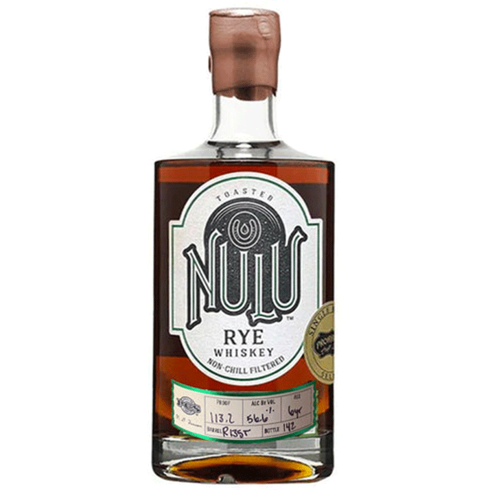 Nulu Toasted Barrel 'Prohibition Craft Spirits' 6 Year Old Single Barrel Select Rye Whiskey - Available at Wooden Cork