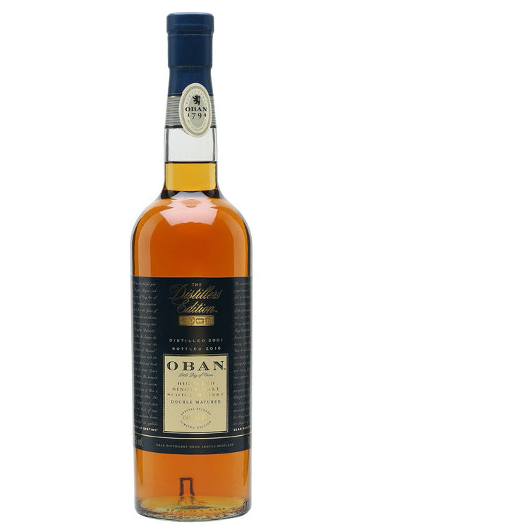 Oban Single Malt Scotch The Distillers Edition Double Matured - Available at Wooden Cork