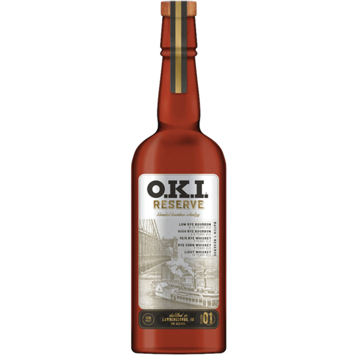 O.K.I. Reserve Batch Blended Bourbon - Available at Wooden Cork