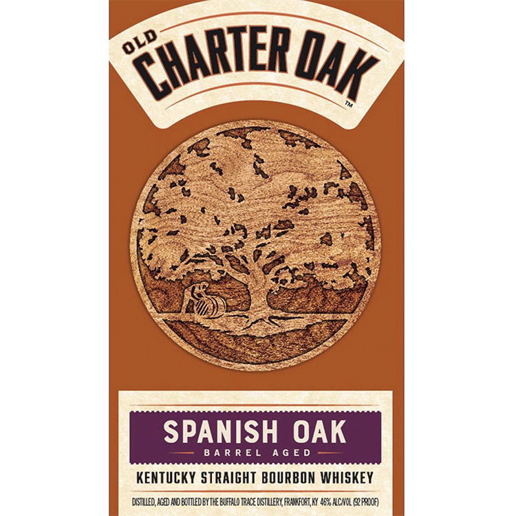 Old Charter Oak Spanish Oak Kentucky Straight Bourbon - Available at Wooden Cork