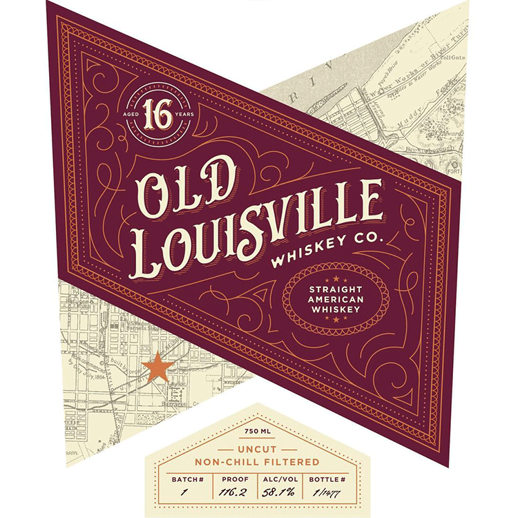 Old Louisville Whiskey Co. 16 Year Straight American Whiskey - Available at Wooden Cork