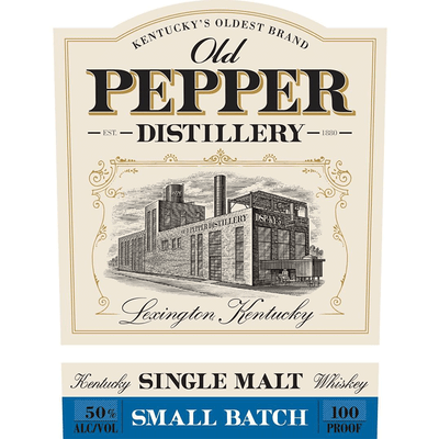 Old Pepper Small Batch Single Malt - Available at Wooden Cork