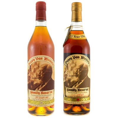 Pappy Van Winkle's 20 Year & 23 Year Bundle - Available at Wooden Cork