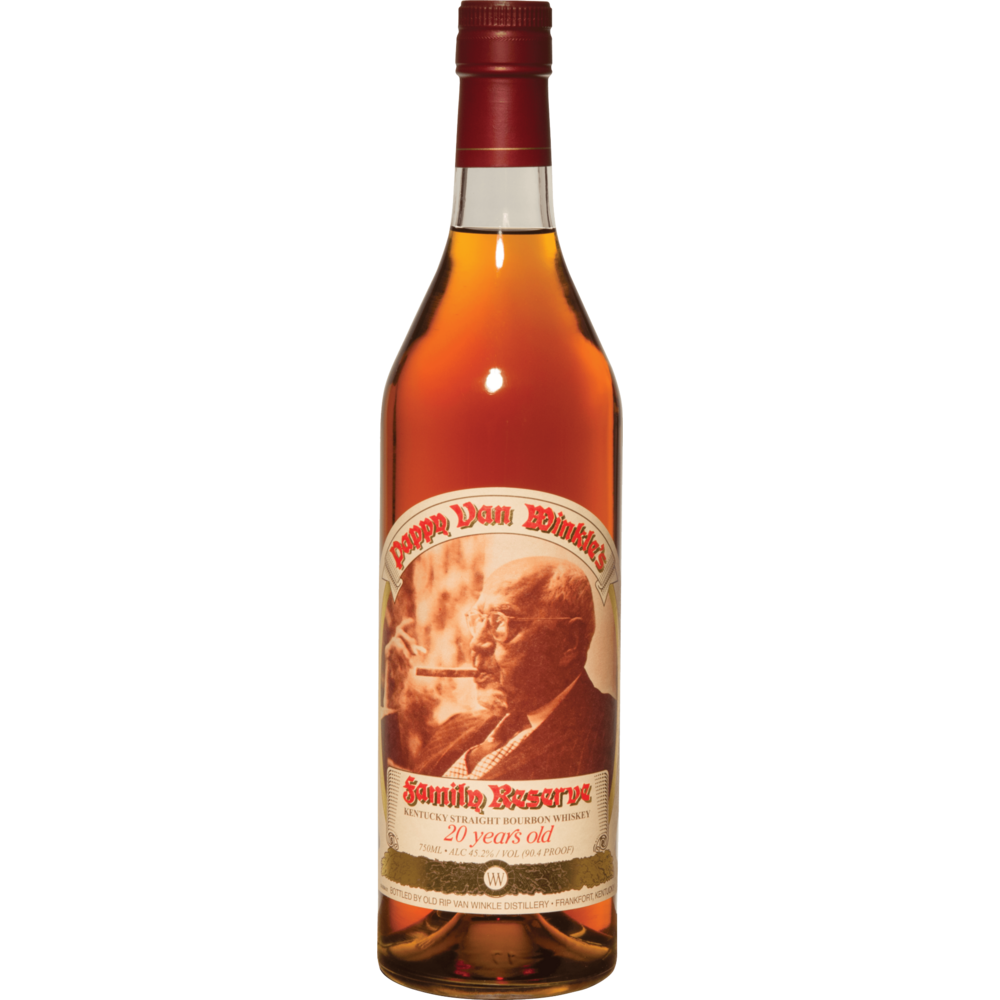 Pappy Van Winkle's 20 Year Family Reserve - Available at Wooden Cork