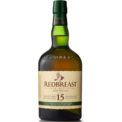 Redbreast 15 Year Old Irish Single Pot Still Whiskey - Available at Wooden Cork