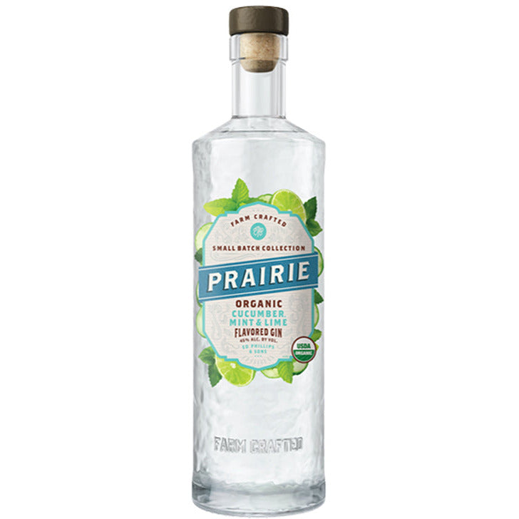 Prairie Spirits Small Batch Collection Cucumber Mint Lime Flavored Gin