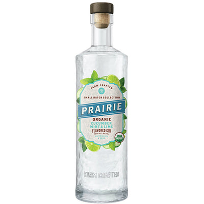 Prairie Spirits Small Batch Collection Cucumber Mint Lime Flavored Gin - Available at Wooden Cork