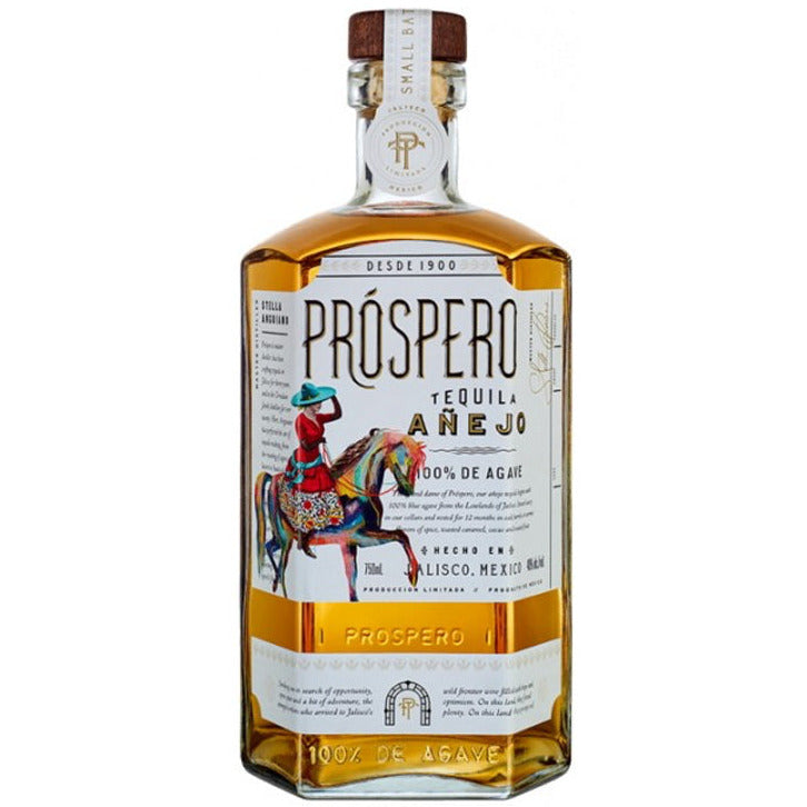 Próspero Añejo Tequila - Available at Wooden Cork