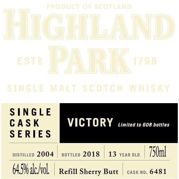Highland Park 2004 Victory Edition - Available at Wooden Cork