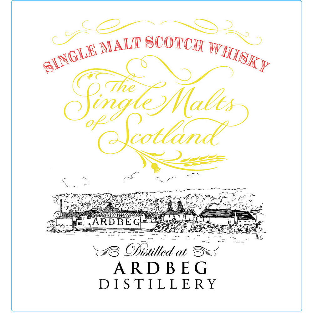 Ardbeg The Single Malts of Scotland Scotch Whisky - Available at Wooden Cork