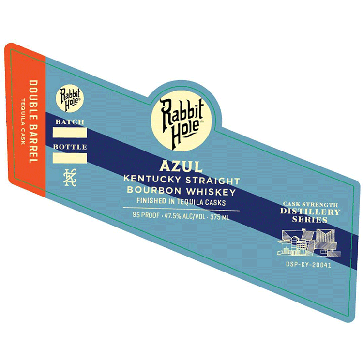 Rabbit Hole Distillery Series Azul Kentucky Straight Bourbon Finished in Tequila Casks - Available at Wooden Cork