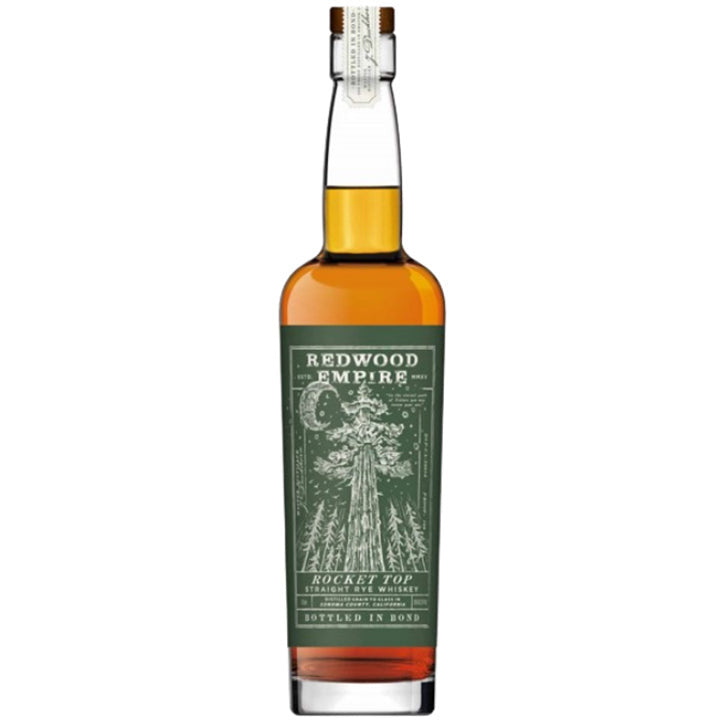 Redwood Empire Rocket Top Bottled In Bond Rye Whiskey - Available at Wooden Cork