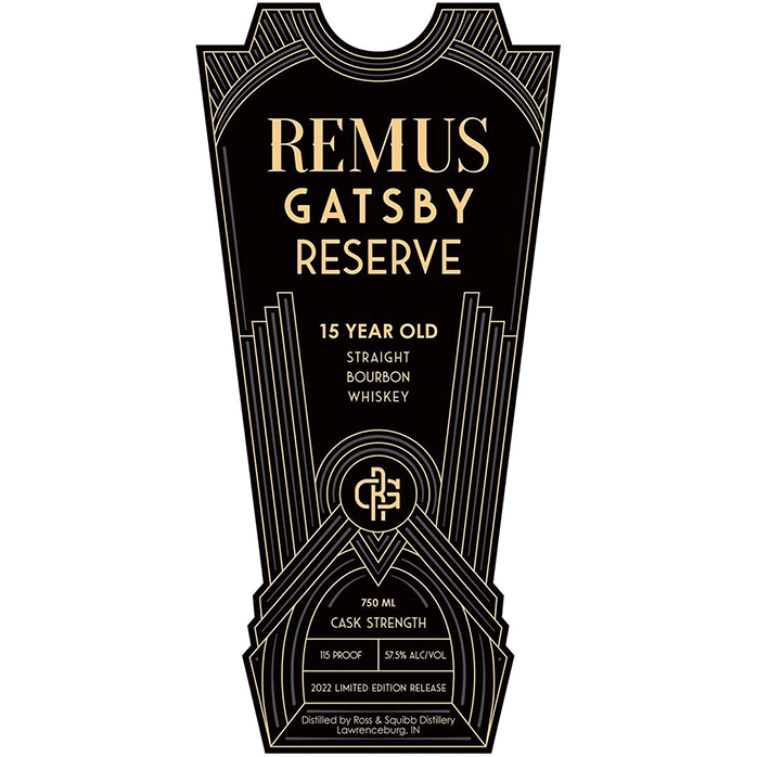 Remus Gatsby Reserve 15 Year Cask Strength Straight Bourbon - Available at Wooden Cork