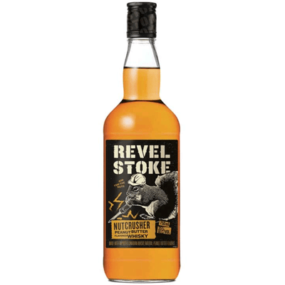 Revel Stoke Nut Crusher Peanut Butter Flavored Whisky - Available at Wooden Cork