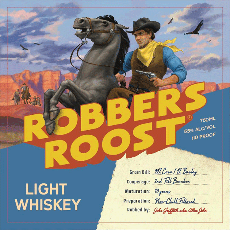 Robbers Roost 10 Year Light Whiskey - Available at Wooden Cork