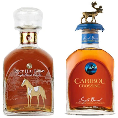 Rock Hill Farms Bourbon & Caribou Crossing Whiskey Bundle - Available at Wooden Cork