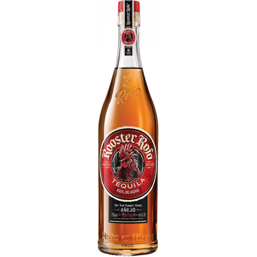 Rooster Rojo Tequila Anejo 750ml - Available at Wooden Cork