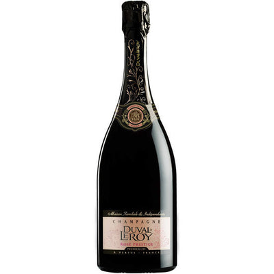 Duval Leroy Champagne Brut Rose Prestige Premier Cru - Available at Wooden Cork