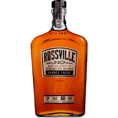 Rossville Union Barrel Proof Straight Rye Whiskey - Available at Wooden Cork