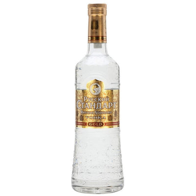 Russian Standard Gold Vodka - Available at Wooden Cork