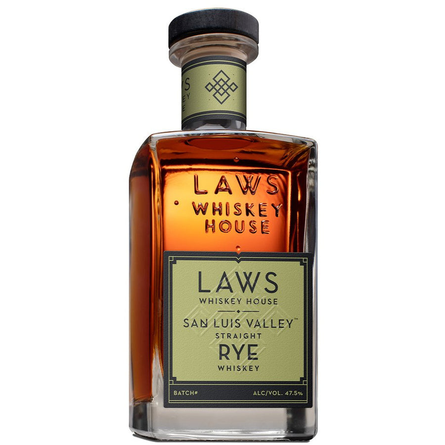 Laws San Luis Valley Straight Rye - Available at Wooden Cork