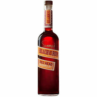Sammy's Beach Bar Macadamia Nut Red Head Flavored Rum - Available at Wooden Cork