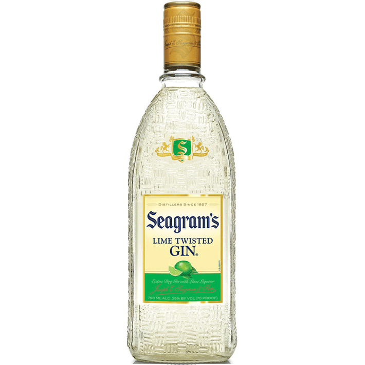 Seagram's Twisted Lime Flavored Gin - Available at Wooden Cork
