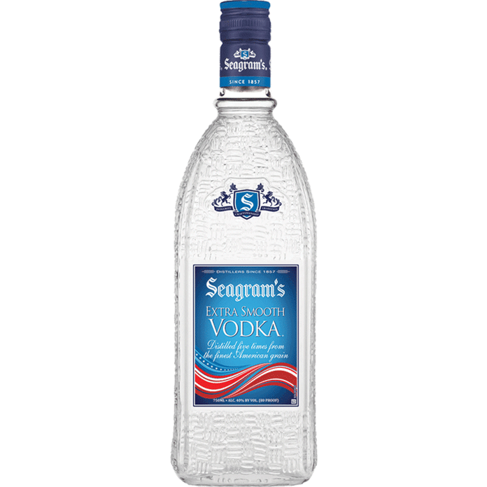 Seagram's Vodka Extra Smooth - Available at Wooden Cork