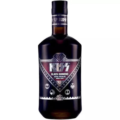 KISS Black Diamond Premium Rum - Available at Wooden Cork