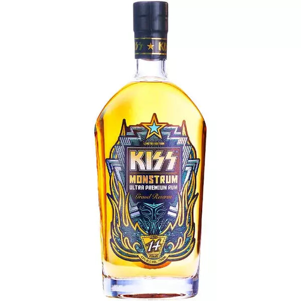 KISS Mostrum Premium Rum - Available at Wooden Cork