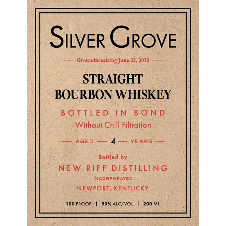 Silver Grove Bottled in Bond Straight Bourbon - Available at Wooden Cork