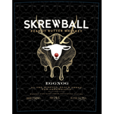 Skrewball Eggnog Peanut Butter Whiskey - Available at Wooden Cork