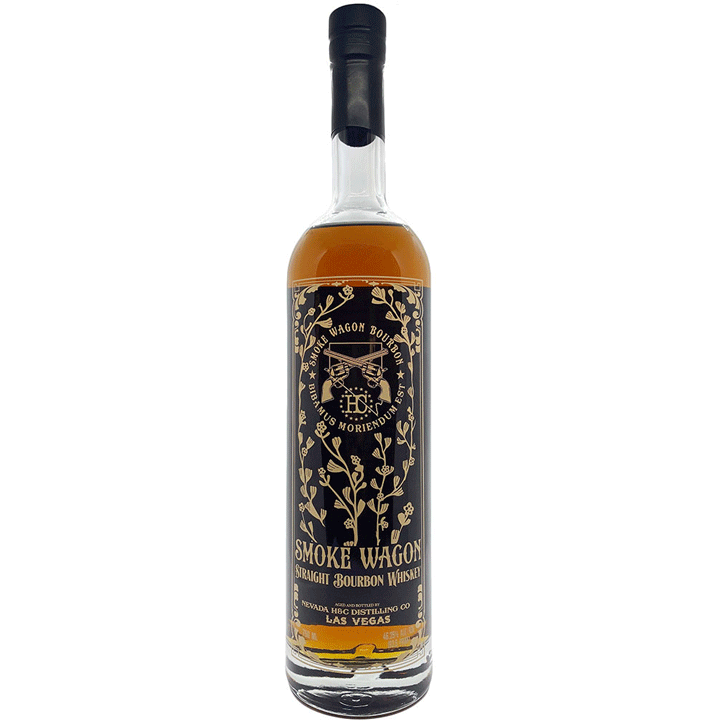 Smoke Wagon Straight Bourbon Whiskey American Flag Edition - Available at Wooden Cork