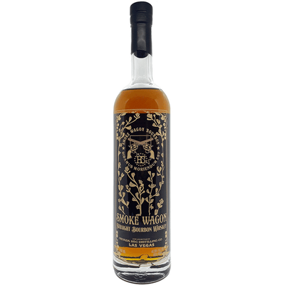 Smoke Wagon Straight Bourbon Whiskey - Available at Wooden Cork
