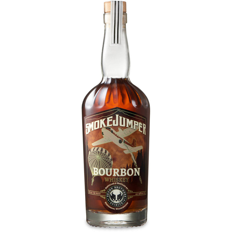Skunk Brothers Spirits SmokeJumper Bourbon - Available at Wooden Cork