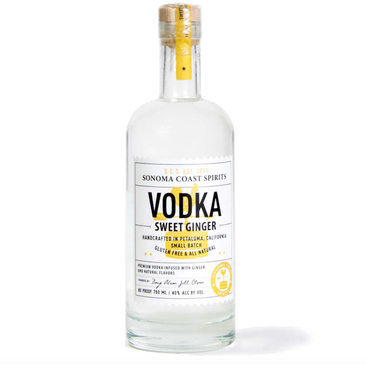 Sonoma Coast Spirits Sweet Ginger Flavored Vodka - Available at Wooden Cork