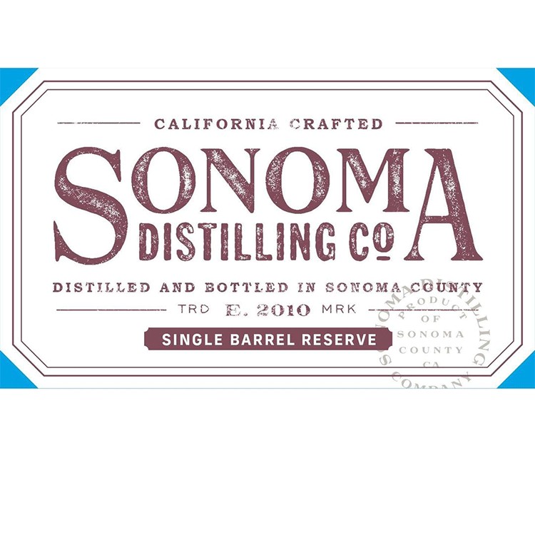 Sonoma Single Barrel Reserve Cask Strength 4 Year Straight Bourbon - Available at Wooden Cork