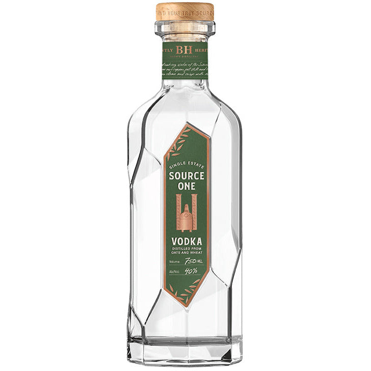 Source One Single Estate Oat Vodka - Available at Wooden Cork