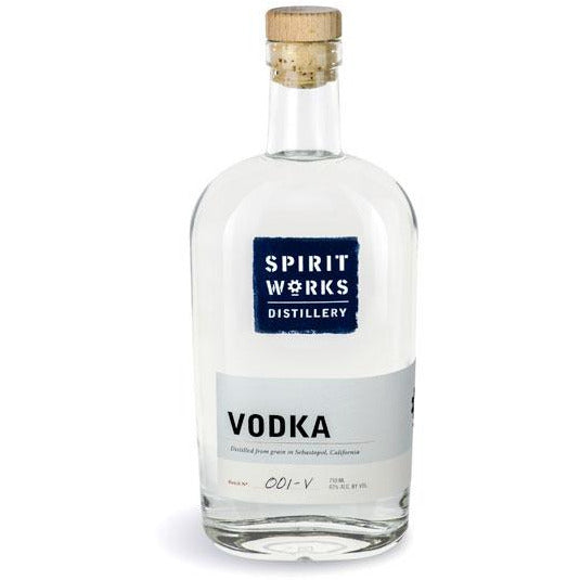 Spirit Works Vodka - Available at Wooden Cork
