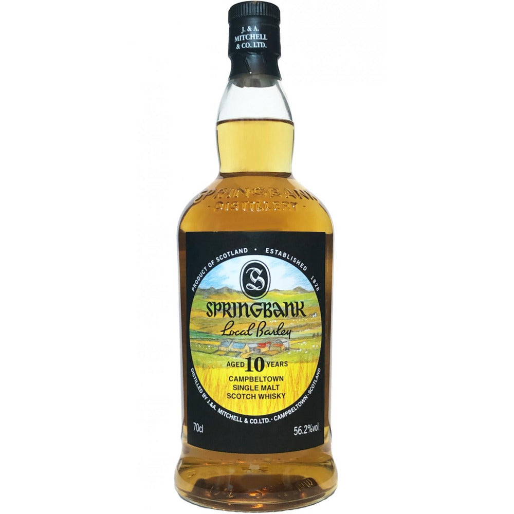 Springbank 10 Year Local Barley Cask Strength Single Malt Whisky Campbeltown - Available at Wooden Cork