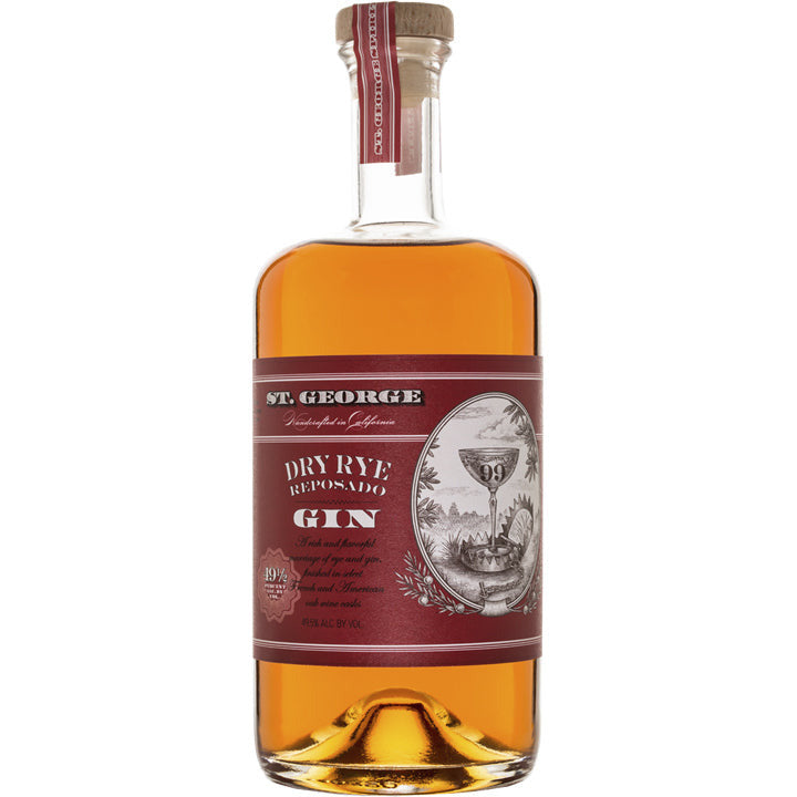 St. George Spirits Dry Rye Reposado Gin - Available at Wooden Cork