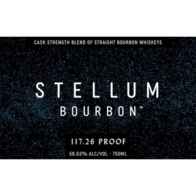 Stellum Black Equinox Blend of Straight Bourbons - Available at Wooden Cork