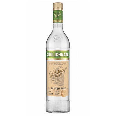 Stolichnaya Gluten Free Premium Vodka - Available at Wooden Cork