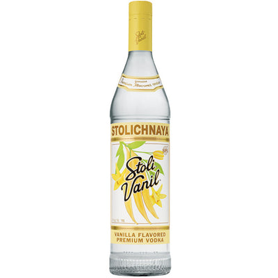 Stolichnaya Vanil Flavored Premium Vodka 75 Proof - Available at Wooden Cork