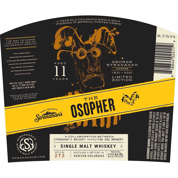 Stranahan’s The Osopher 11 Year Single Malt - Available at Wooden Cork