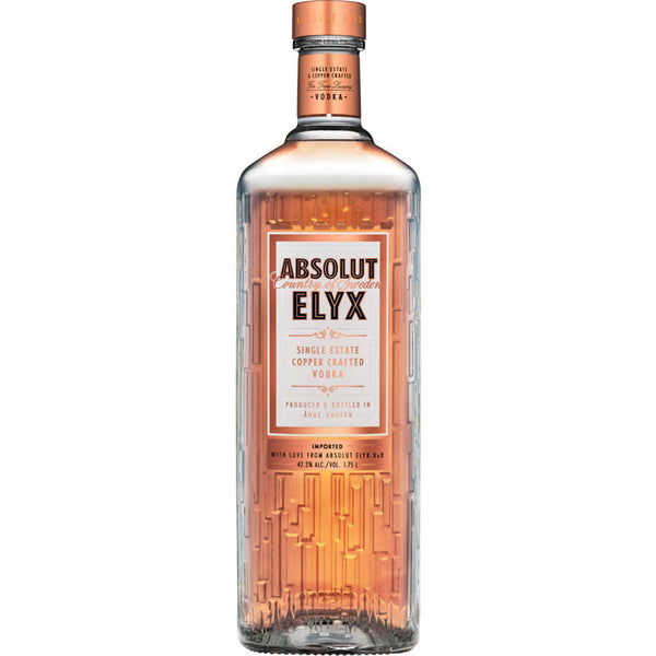 Buy Absolute Elyx Vodka 1.75L | Absolut - Wooden Cork #1 Online Liquor ...
