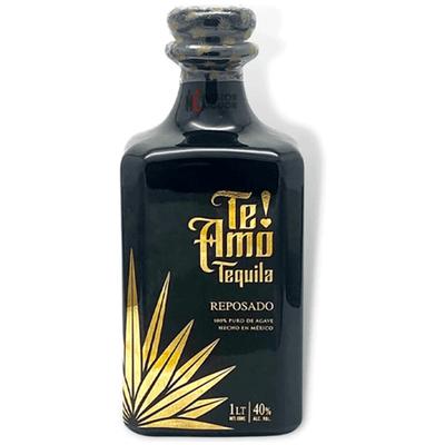Te Amo Reposado Tequila 1L - Available at Wooden Cork