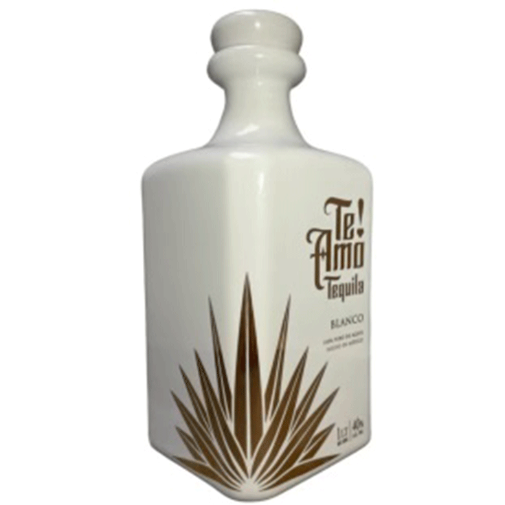 Te! Amo " Nom. 1459 " Ceramic Ultra Premium Blanco Tequila - Available at Wooden Cork