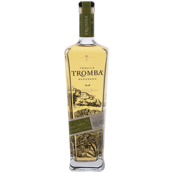 Tequila Tromba Reposado Tequila 100% de Agave - Available at Wooden Cork